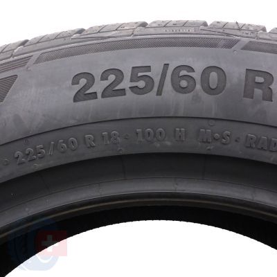 5. 225 60 18 4x CONTINENTAL 225/60 R18 100H ContiCrossContact LX2 Sommerreifen M+S 2019 WIE NEU VOLL