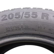 5. 205 55 16 2x CONTINENTAL 205/55 R16 91T ContiWinterContact TS850 Winterreifen 6,5-7,2mm 2015