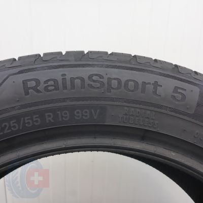 6. 225 55 19 2x UNIROYAL 225/55 R19 99V RainSport 5 Sommerreifen 2024 6,5-7mm