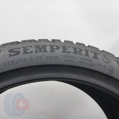 6. 225 40 19 4x SEMPERIT 225/40 R19 93W XL Speed-Grip 5 Winterreifen 2025 8,8mm WIE NEU 