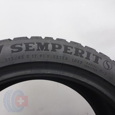 6. 215 45 17 2x SEMPERIT 215/45 R17 91V XL SpeedGrip 5 Winterreifen 2023 6,8-7mm