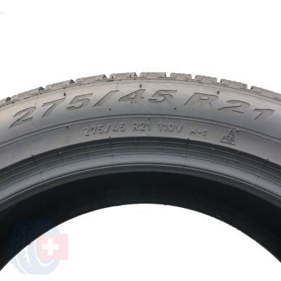 5. 275 45 21 2x PIRELLI 275/45 R21 110V XL Scorpion Winter M01 Winterreifen 2023 WIE NEU 7-7,2mm