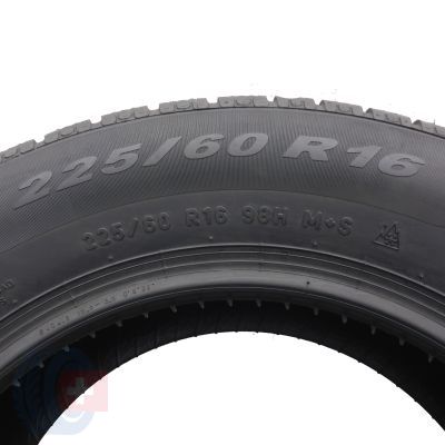 7. 225 60 16 4x PIRELLI 225/60 R16 98H Sottozero Winter 210 SerieII A0 Winterreifen 2019 VOLL WIE NEU 