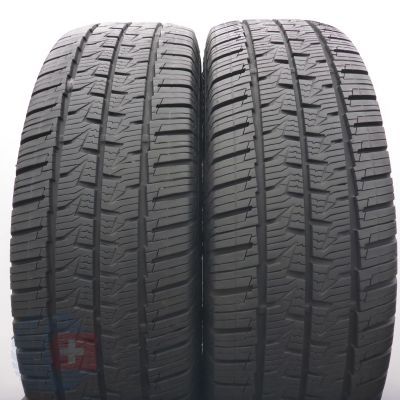  225 75 16C 2 x CONTINENTAL 225/75 R16C  121/120R VanContact 4Season Ganzjahresreifen 2019 8mm
