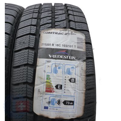 3. 215 60 16C 2x VREDESTEIN 215/60 R16C 103/101T Comtrac 2 Winter+ Winterreifen 2020 VOLL WIE NEU 