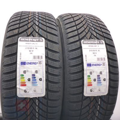 4.  215 50 R18 4x SEMPERIT 215/50 R18 92V Speed-Grip 5 Winterreifen 2025 VOLL WIE NEU 