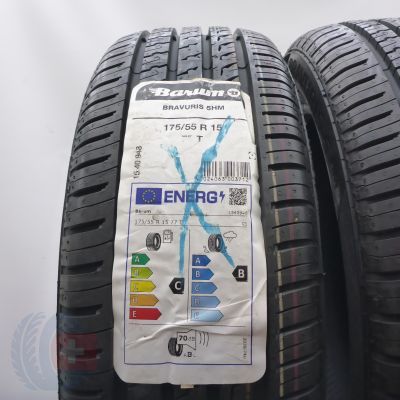 2. 175 55 15 2x BARUM 175/55 R15 77T Bravuris 5 Sommerreifen  2024 VOLL WIE NEU 