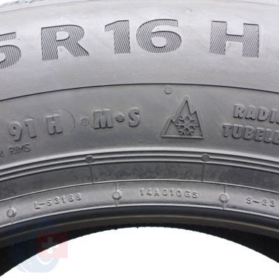 2. 205 55 16 1x CONTINENTAL 205/55 R16 91H WinterContact TS860 Winterreifen 2019 WIE NEU VOLL
