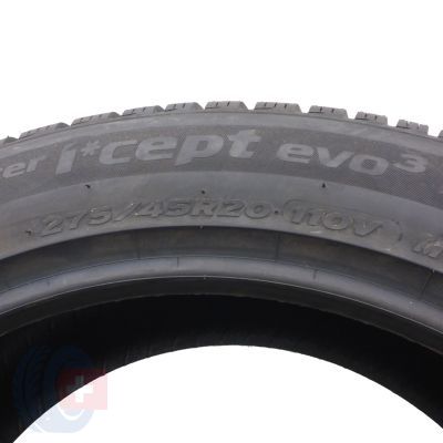 6. 275 45 20 2x HANKOOK 275/45 R20 110V XL Winter I cept evo 3X W330A Winterreifen 2021 VOLL Wie Neu