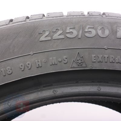2. 225 50 18 2x CONTINENTAL 225/50 R18 99H XL AO ContiWinterContact TS830P Winterreifen 2022 WIE NEU 8,2mm