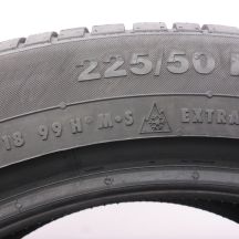 2. 225 50 18 2x CONTINENTAL 225/50 R18 99H XL AO ContiWinterContact TS830P Winterreifen 2022 WIE NEU 8,2mm