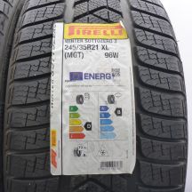 3. 245 35 21 4x PIRELLI 245/35 R21 96W XL Winter Sottozero 3 MGT Winterreifen 2022 Ungebraucht  