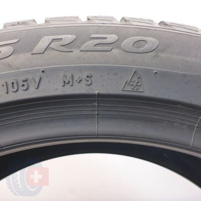 2. 4 x PIRELLI 255/45 R20 105V XL Winter Sottozero 3 RUN FLAT Winterreifen DOT17  5.5-6mm 