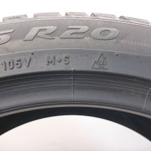 2. 4 x PIRELLI 255/45 R20 105V XL Winter Sottozero 3 RUN FLAT Winterreifen DOT17  5.5-6mm 
