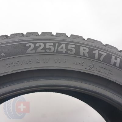 6. 225 45 17 2x SEMPERIT 225/45 R17 91H Speed-Grip 5 Winterreifen 2023/2025 8,2-7,5mm