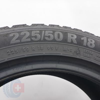 7. 225 50 18 4x SEMPERIT 225/50 R18 99V XL Speed-Grip 5 Winterreifen 2025 8,2-7,2mm WIE NEU