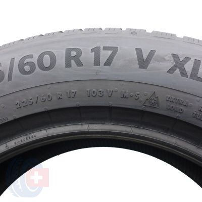 3. 225 60 17 1x CONTINENTAL 225/60 R17 103V XL WinterContact TS870P Winterreifen 7,5mm 2023