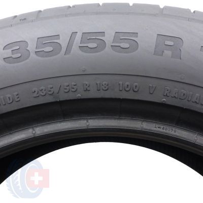 2. 235 55 18 1x CONTINENTAL 235/55 R18 100V ContiSportContact 5 Seal SUV Sommerreifen 6mm 2019