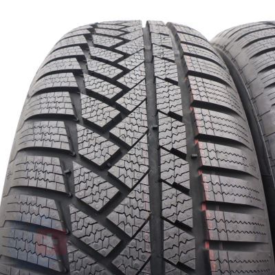 2. 2 x CONTINENTAL 205/60 R17 93H WinterContact TS850P Winterreifen 2016 WIE NEU VOLL