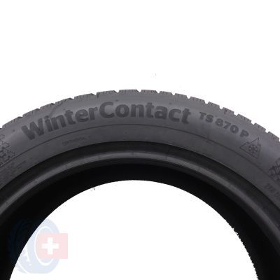 3. 255 50 19 1x CONTINENTAL 255/50 R19 107V WinterContact TS 870 P Winterreifen 2022 8,5mm  WIE NEU