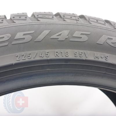 4. 225 45 18 2x PIRELLI 225/45 R18 95V XL Sottozero 3 Winter Winterreifen 2018 7mm