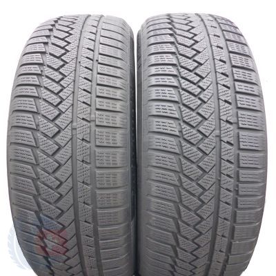 235 55 19 2x CONTINENTAL 235/55 R19 101T Seal WinterContact TS850P Winterreifen 2022 6,8-7,3mm