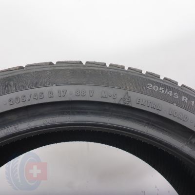 5.  205 45 17 2x CONTINENTAL 205/45 R17 88V XL ContiWinterContact Ts 830 P RFT Winterreifen 2022 Ungebraucht  