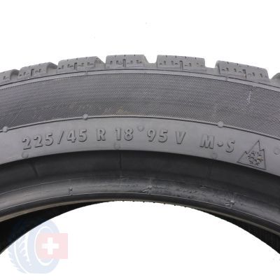 5. 2 x CONTINENTAL 225/45 R18 94V ContiWinterContact TS830P RunFlat BMW Winterreifen 2017 6,5mm