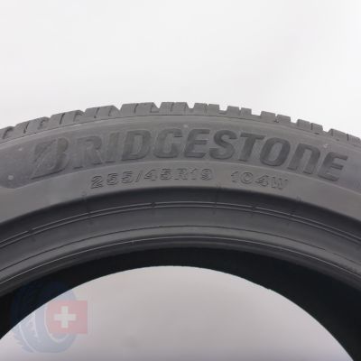4.  255 45 19 2x BRIDGESTONE 255/45 R19 104W XL Blizzak 6 Winterreifen 2024 VOLL WIE NEU 