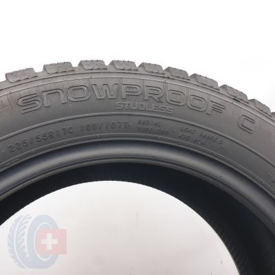 6. 225 55 17C 2x NOKIAN 225/55 R17C 109/107T SnowProof C Winterreifen 2025 7,6mm