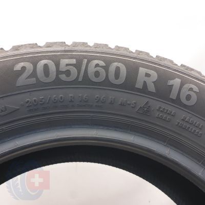6. 205 60 16 4x SEMPERIT 205/60 R16 96H XL Speed-Grip 5 Winterreifen 2024  8mm WIE NEU