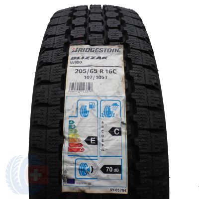 205 65 16C 1x BRIDGESTONE 205/65 R16C 107/105T Blizzak W800 Sommerreifen M+S 2012 UNGEBRAUCHT