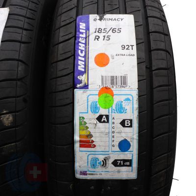 2. 185 65 15 4x MICHELIN 185/65 R1592T XL ePrimacy Elektroauto Sommerreifen 2021 WIE NEU VOLL