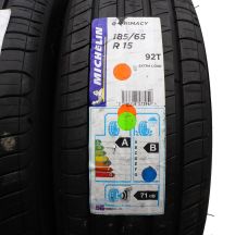 2. 185 65 15 4x MICHELIN 185/65 R1592T XL ePrimacy Elektroauto Sommerreifen 2021 WIE NEU VOLL
