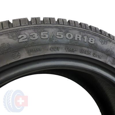 7. 2 x DUNLOP 235/50 R18 97V SP Winter Sport 4D M0 Winterreifen 2016 7-7.5mm  WIE NEU