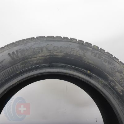 5. 225 55 16 2x CONTINENTAL 225/55 R16 99H XL WinterContact TS 870 P Winterreifen 2023 VOLL WIE NEU  