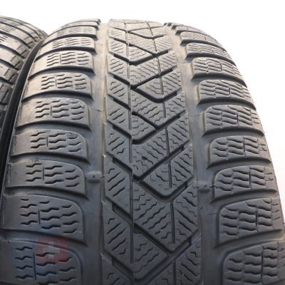 3. 4 x PIRELLI 255/45 R20 105V XL Winter Sottozero 3 RUN FLAT Winterreifen DOT17  5.5-6mm 