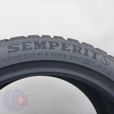 5. 215 45 17 4x SEMPERIT 215/45 R17 91V XL Speed-Grip 5 Winterreifen 2025 8,2-8mm