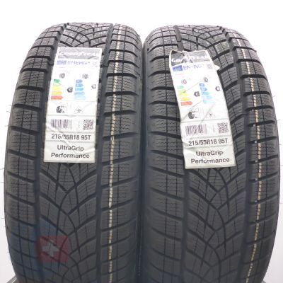 4.  215 55 18 4x GOODYEAR 215/55 R18 95T UltraGrip Performance+ Winterreifen 2022 Ungebraucht  