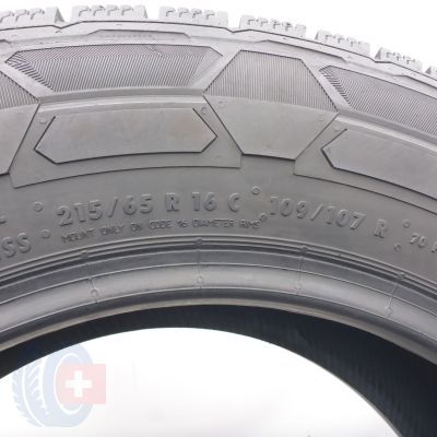 5. 215 65 16C 2x CONTINENTAL 215/65 R16C 109/107R VanContact Winter Winterreifen 2023 7-7,2mm