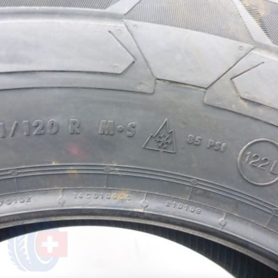 6.  225 75 16C 2x CONTINENTAL 225/75 R16C 121/120R VanContactWinter Winterreifen 2020/21 Ungebraucht   
