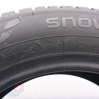 2. 175 65 15 2x NOKIAN 175/65 R15 84T Snowproof 1 Winterreifen 2023 7mm