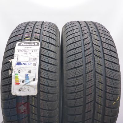 225 55 17 2x BARUM 225/55 R17 101V XL Polaris 5 Winterreifen 2023 VOLL WIE NEU 225 55 17 2x BARUM 225/55 R17 101V XL Polaris 5 Winterreifen 2023 VOLL WIE NEU