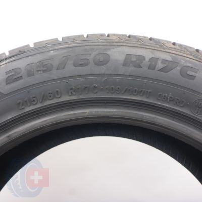 5. 215 60 17C 2x PIRELLI 215/60 R17C 109/107T Carrier Sommerreifen 2022 WIE NEU VOLL