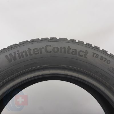 5. 185 60 15 2x CONTINENTAL 185/60 R15 84T WinterContact TS870 Winterreifen 2022 8.2-8mm 