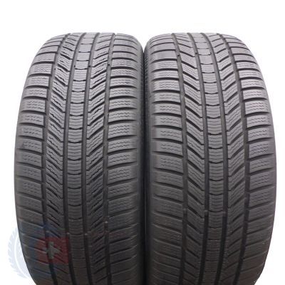 225 45 18 2x CONTINENTAL 225/45 R18 95V XL WinterContact TS870P Winterreifen 7-7,5mm 2021/23 Wie Neu