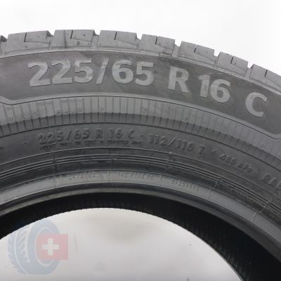 8. 225 65 16C 4x CONTINENTAL 225/65 R16C 112/110T VanContact Eco Sommerreifen 2025 8,5mm WIE NEU 