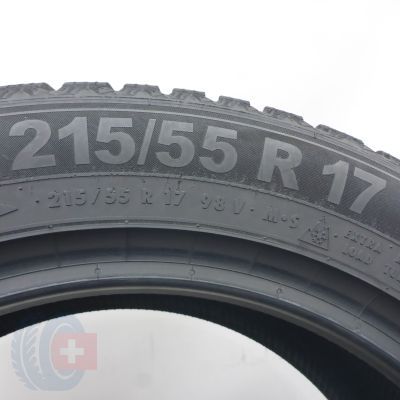 9. 215 55 17 4x SEMPERIT 215/55 R17 98V XL Speed-Grip 5 Winterreifen 2025 7,8-7mm