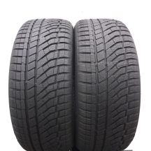 2 x FALKEN 245/45 R18 100V XL EuroWinter HS02 PRO Winterreifen 2023 WIE NEU 7-7,5mm