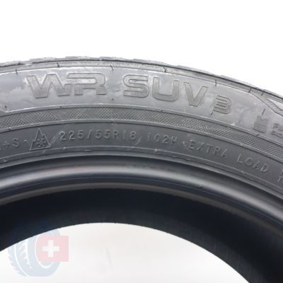 5. 225 55 18 2x NOKIAN 225/55 R18 102H XL WR SUV 3 Winterreifen 2016 Ungebraucht  